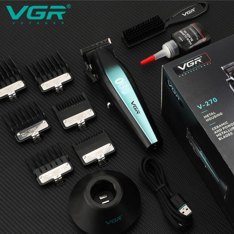 ماشین اصلاح وی جی آر مدل V-270 با تیغه سرامیک