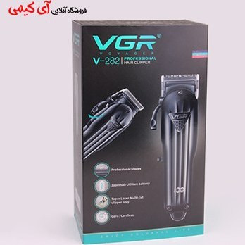 ماشین اصلاح وی جی آر مدل V-282 با تکنولوژی برش مستقیم و ضد آب