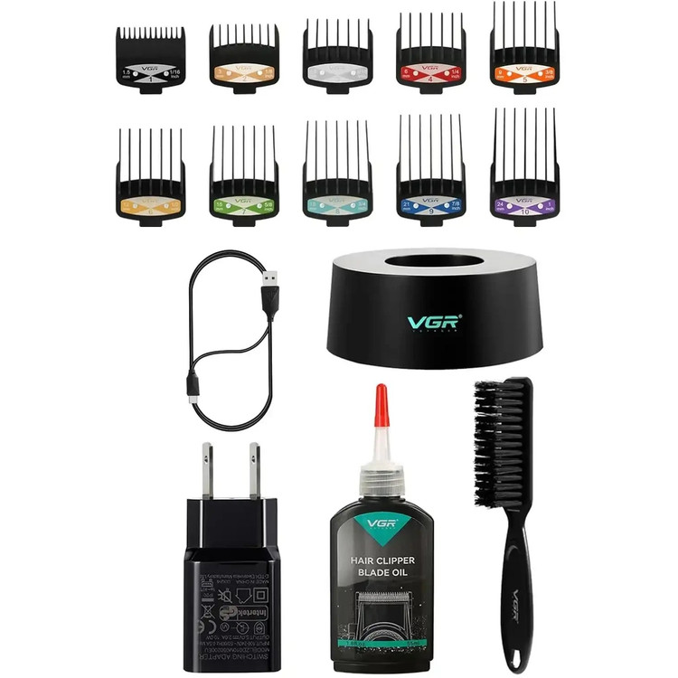 ماشین اصلاح حرفه ای سر و صورت وی جی آر مدل V 001 edition