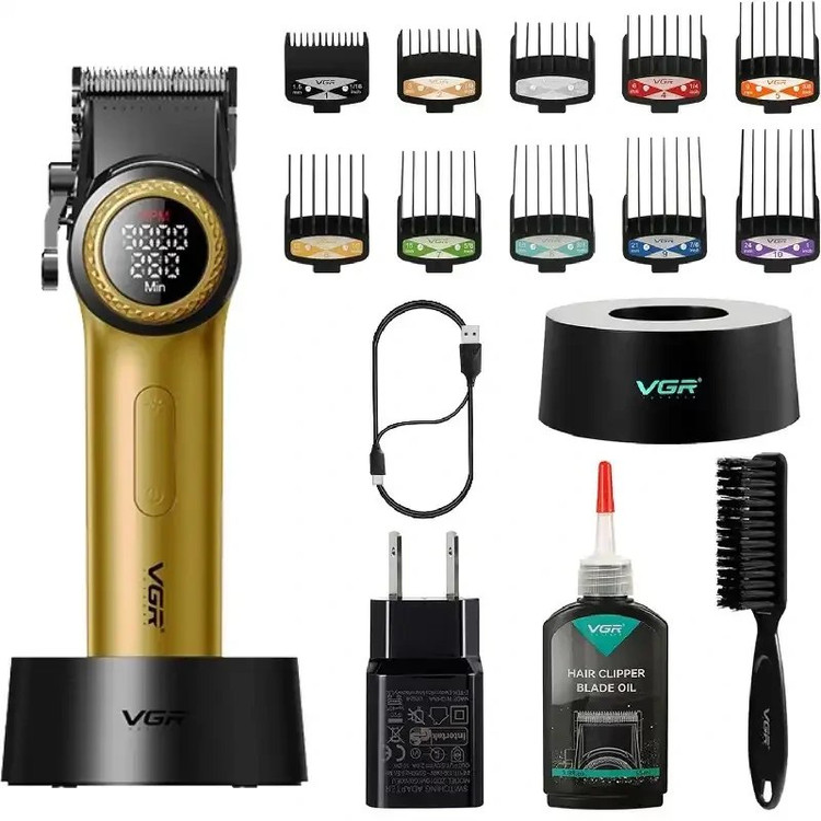 ماشین اصلاح حرفه ای سر و صورت وی جی آر مدل V 001 edition