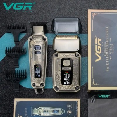 ماشین اصلاح وی جی آر مدل V641 با تکنولوژی برش مستقیم و ضد آب