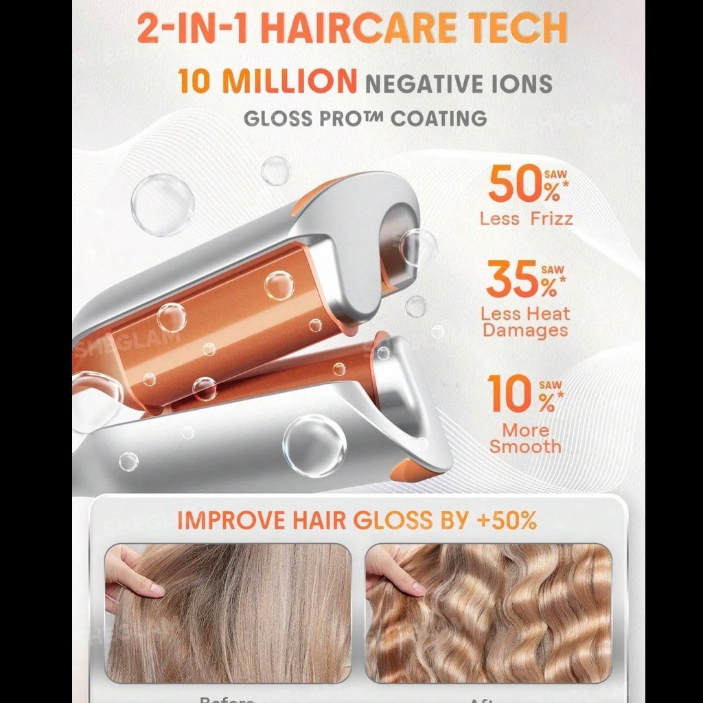 فرکننده مو ساحلی شیگلم (SHEGLAM Sheglam Beach Babe Hair Waver)